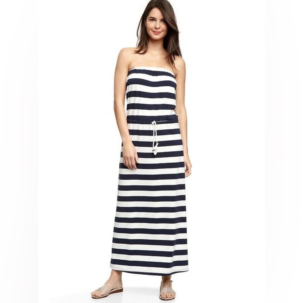 Gap Striped Maxi Dress